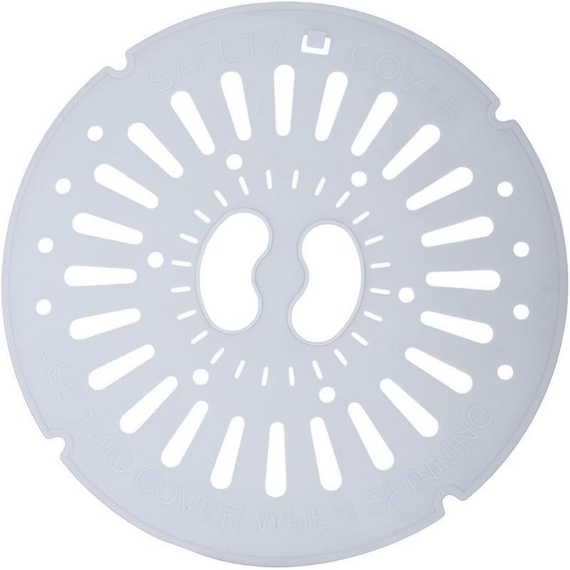MeeTo Spin Cover, Spin Cap, Safety Dryer Lid Suitable for semi Automatic Washing Machine Match Size 7Kg, 6.5Kg, 6Kg, Multicolor (Size 24cm) Pack of 1 - Image 1
