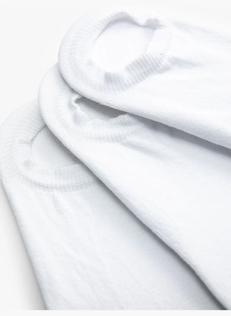 KOTON Basic 3-Pack Sneaker Socks Set