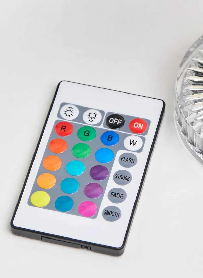 Aish Led Round Touch Crystal Night Lamp