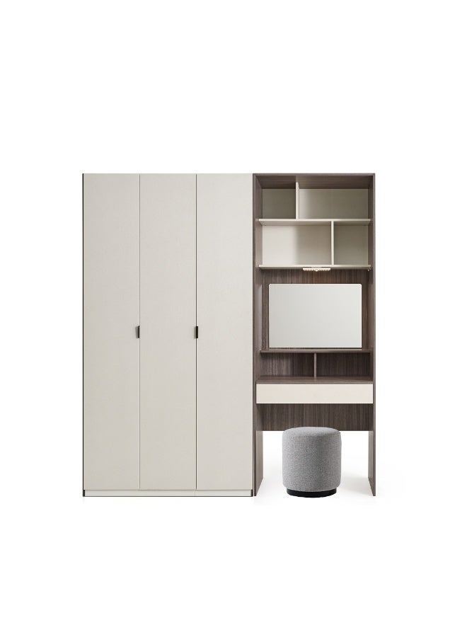 ملاذ هاوس دولاب مودرن شامل البف والتسريحة - MZWD026 - Image 2