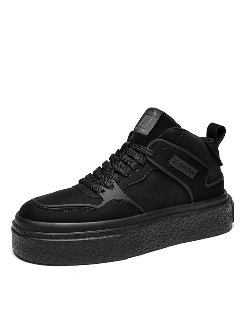 KUYING Thick soled raised lightweight sports skateboard shoes, daily casual trendy shoes - Image 1