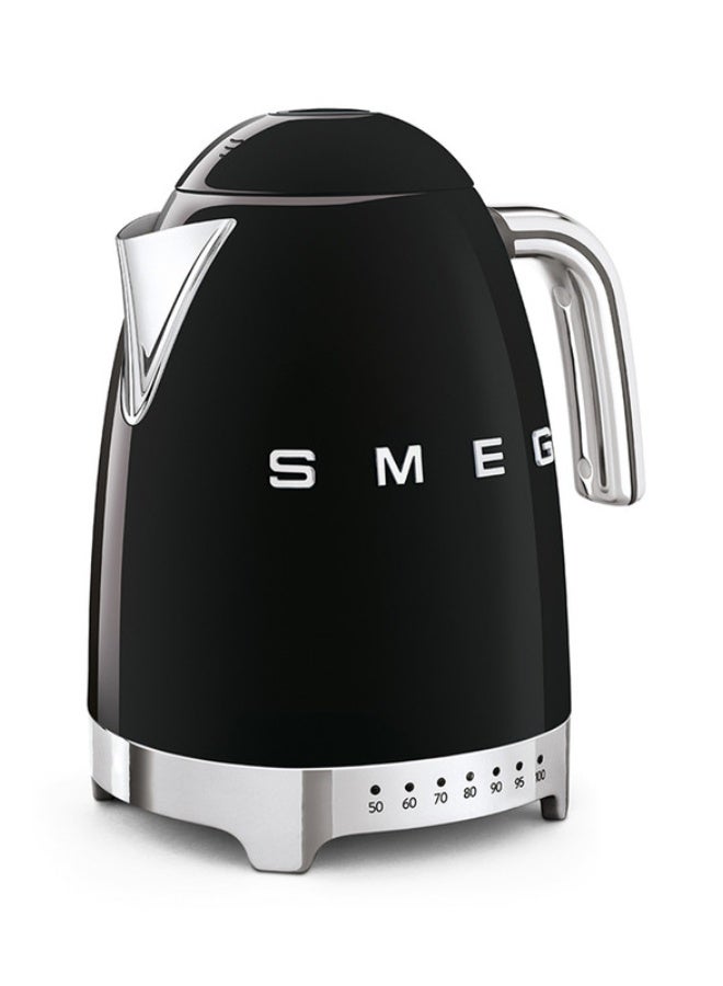 سميج سمج KLF04 غلاية بتصميم خمسيني سعة 1.7 لتر مع درجة حرارة متغيرة (أسود) KLF04BLAU - Image 2