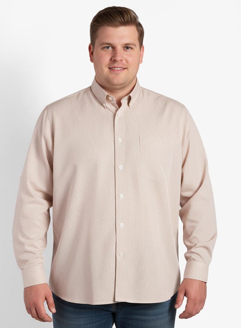 Robert Wood Tiny Check Formal Shirt - Image 1