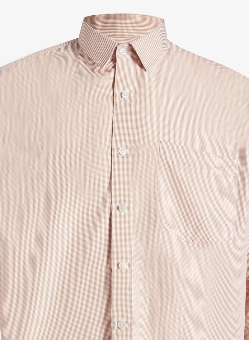 Robert Wood Tiny Check Formal Shirt - Image 3
