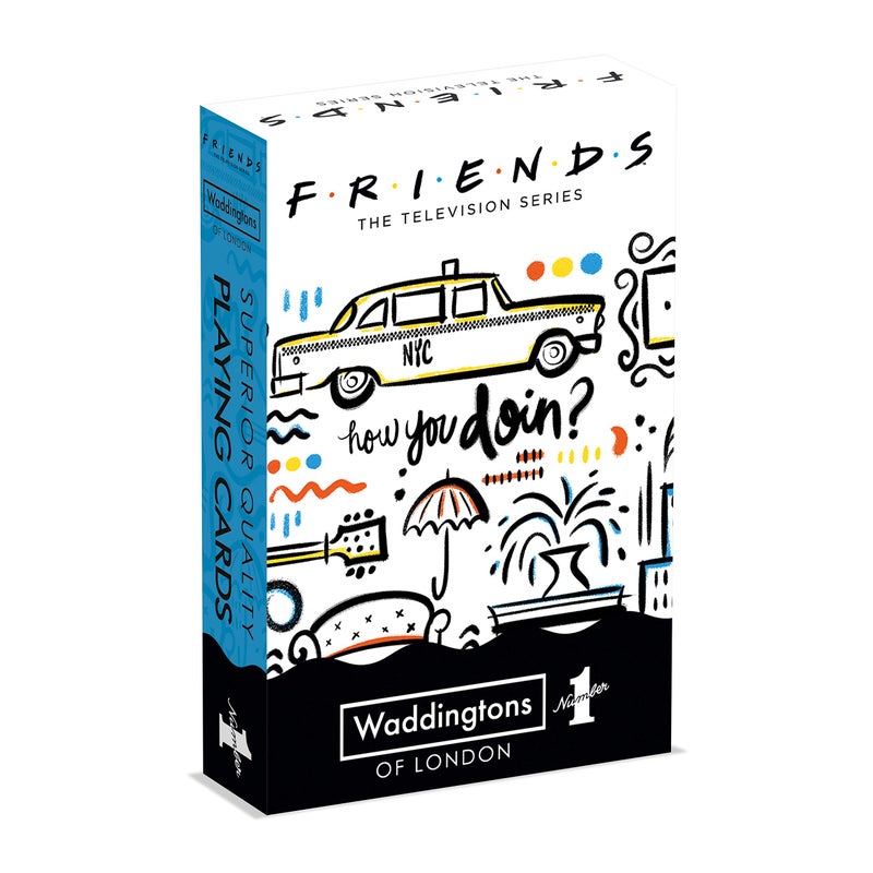 Waddingtons Number 1 Friends Playing Card Game Play Your Favourite Card Games with Your Favourite Friends Moments from All 10 Seasons Gift and Toy for Boys Girls and Adults Aged 4 Plus - Image 2
