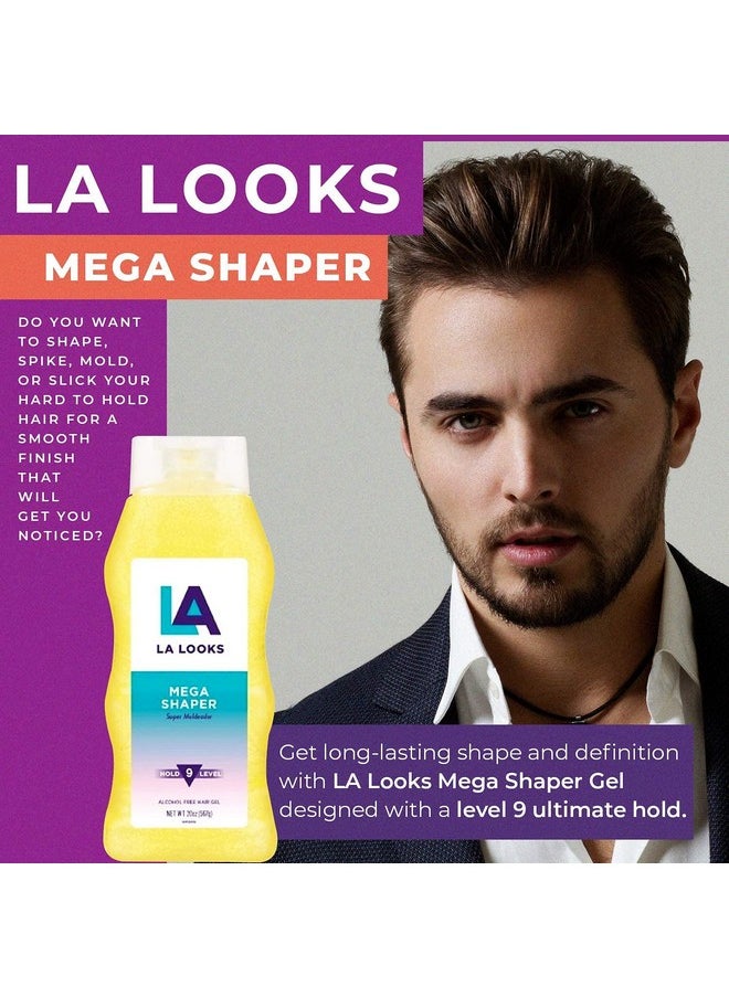 la looks A Looks Mega Shaper 9 Hold Level 20 Ounce (Uhc1903)  - Image 3