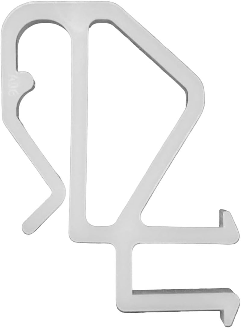 OHIY 2 pcs Champion Valance Clip for Cordless 2" Horizontal Blinds 240603 White - Image 5