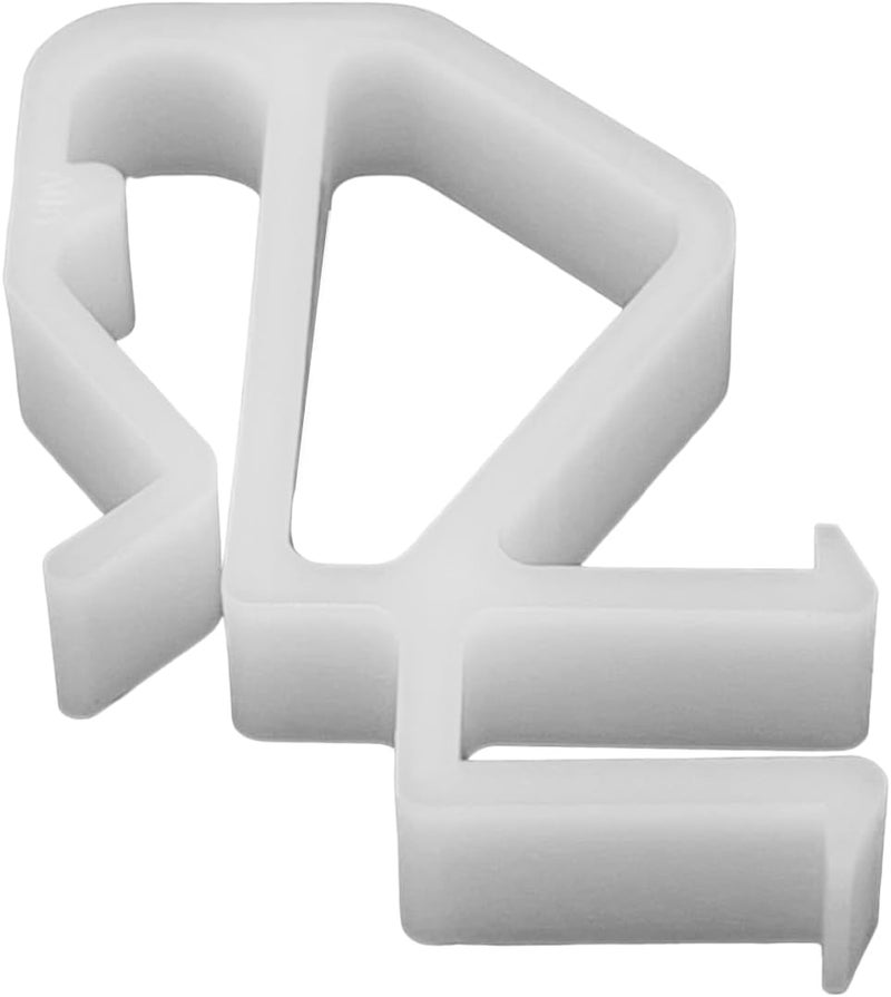 OHIY 2 pcs Champion Valance Clip for Cordless 2" Horizontal Blinds 240603 White - Image 3