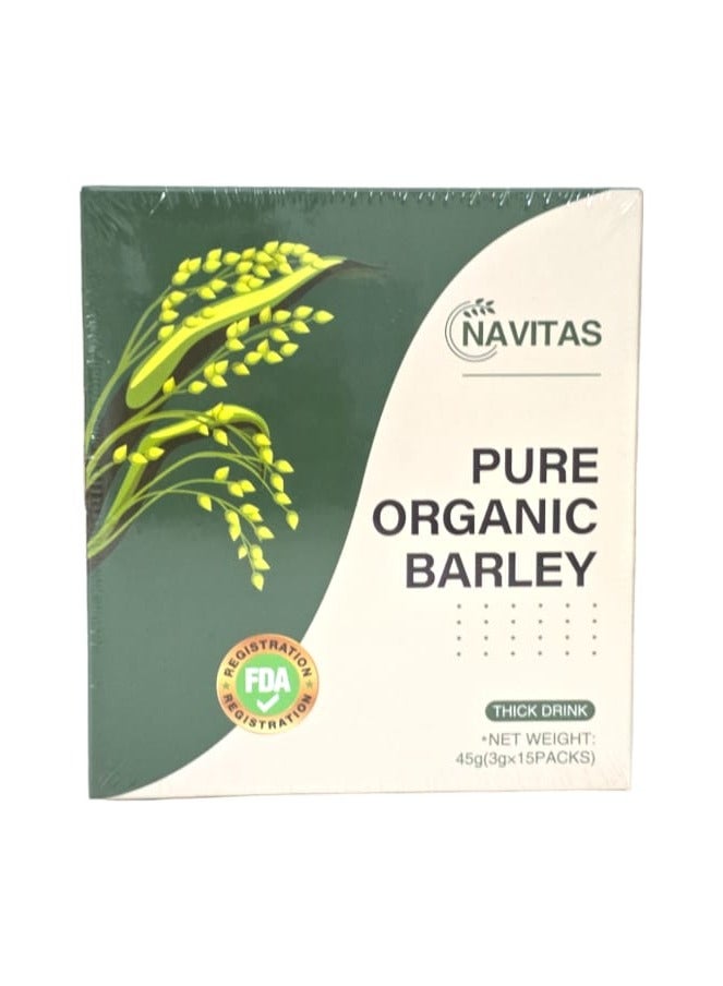 نافيتاس الشعير العضوي النقي - Image 1