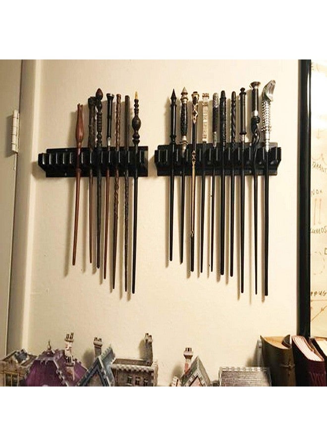 Pmsanzay Holder Display Stand/Plastic Bracket Rack For 10 - Wand Harry Potter Dumbledore Hermoine Wand Collection Weasley Twins, Wand Stand Display, Wand Holder Decoration （No Wand） - Image 5