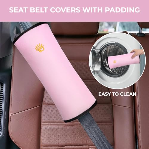 Safe-O-Kid® - Pack of 2-Car Safety Essential, Seat Belt Mounted Pillow for Toddlers - Image 5