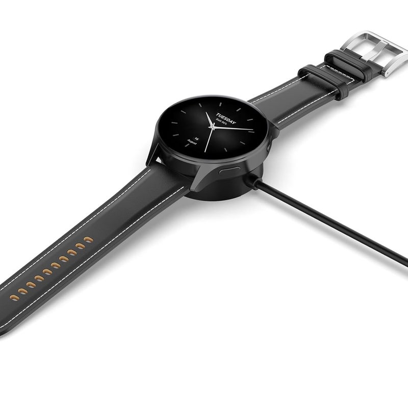 كابل قاعدة الشحن البديل من Disscool متوافق مع ساعة Xiaomi Watch S3 / Watch H1 / Watch 2 Pro / Watch S2، كابل USB مع حامل شاحن مغناطيسي لإكسسوارات الساعة الذكية (1 متر / 3.3 قدم) - Image 5
