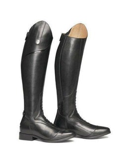 Loquat Women's Over The Knee Boots Fashion Flat Heel Round Toe Back Zip Knight Boots Black  - Image 1