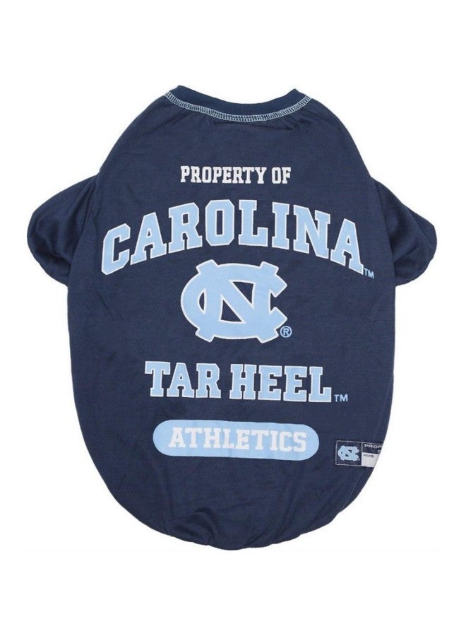 Pets First Collegiate North Carolina Tar Heels Dog T-Shirt, Large. - Licensed Shirt for Pets Team Colored with Team Logos.- Premium Stretchable Materials for The Comfrot of Your Dog & Cat.