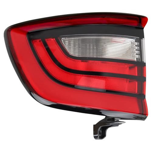 TRQ Left Outer Rear Tail Light Assembly Compatible with 2014-2022 Dodge Durango - Image 1
