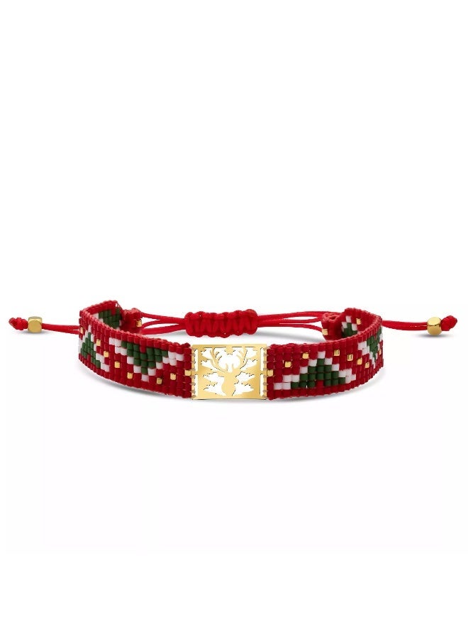 Ruby Art Gold 18K Pure Gold Bracelet with Elegant Reindeer for women   - 0.26 Gram - Image 1