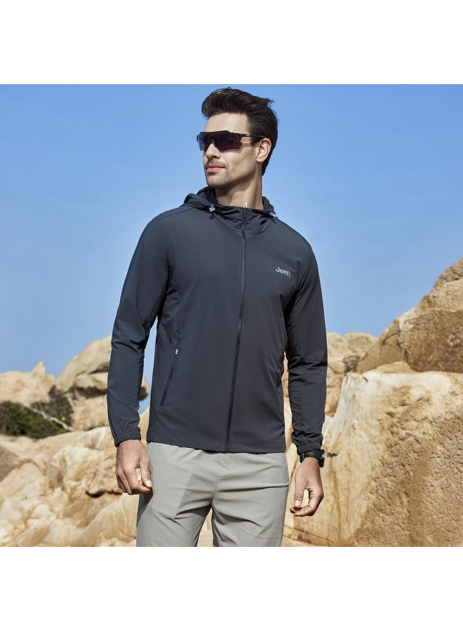 Jeep Upf50+】men's Summer New Casual Comfortable Uv Protection Jacket - Image 3