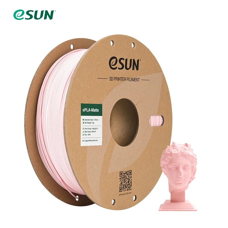 إي صن خيط طباعة ثلاثي الأبعاد ESUN ePLA-Matte مطفي من مادة PLA بقطر 1.75mm لطابعات FDM - Image 1