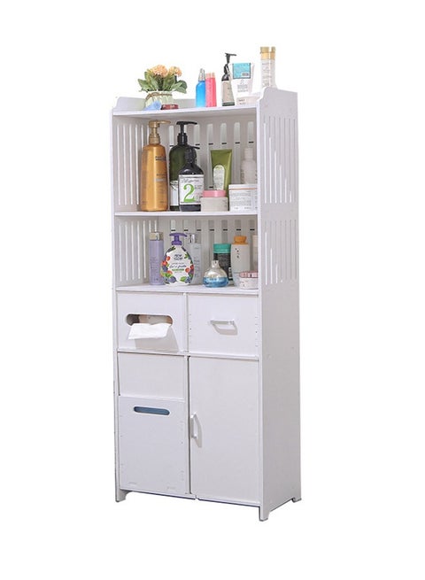 Floor to Floor Waterproof Storage Rack and Storage Cabinet in Bathroom and Bathroom 48*27.5*120cm