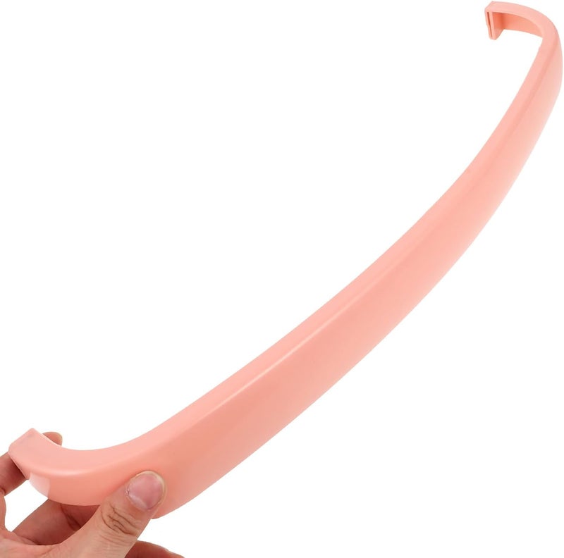 حامل مناشف حائطي بقضيب واحد من البلاستيك، لا يتطلب الحفر، ذاتي اللصق، يوفر مساحة، مناسب للحمامات المنزلية والمتنقلة. - Image 3