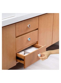 Y&D Cute Ceramic Cartoon Animal Drawer Pulls, Cabinet Knobs Round Furniture Handle with Screws, for Drawer, Cupboard, Dresser, Door, Kids Room Study (6-Pack)  - Image 2