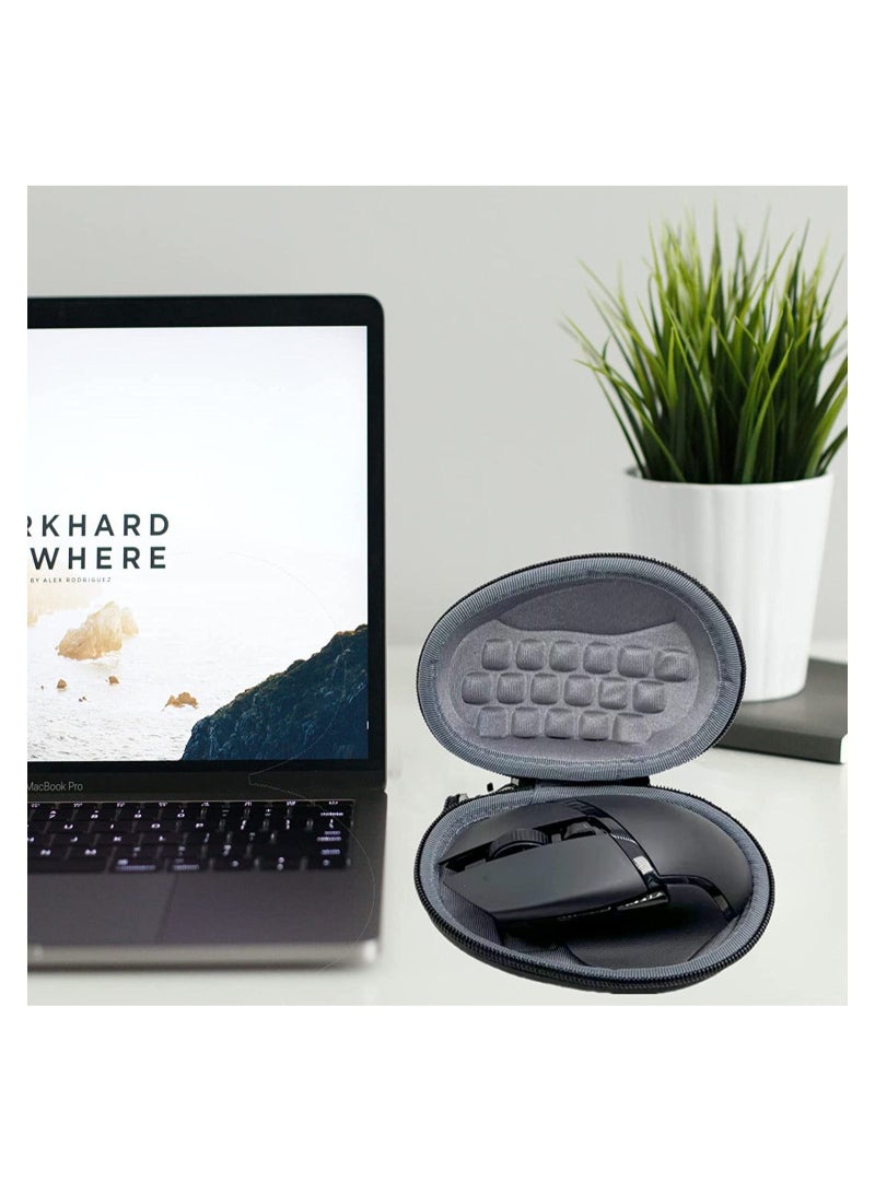 Captaintech Hard Travel Mouse Case for Razer Basilisk X Hyperspeed Basilisk Ultimate Logitech G602 G604 Wireless Gaming Mouse Portable Carrying Protective Storage Bag No Shake - Image 4