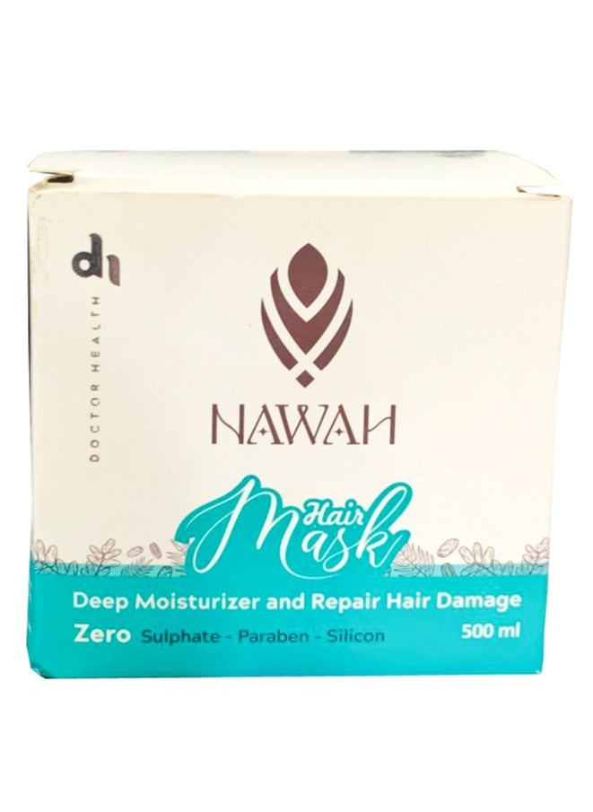 NAWAH Nawah Hair Mask With Date Kernel Oil For Hair Strengthening 500ml  - Image 2