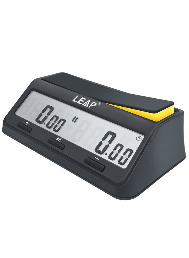 LEAP Chess Clock Digital Timer Advanced for Game and Chess Timer with Bonus & Delay Count Down up Alarm - Image 1