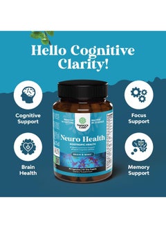 Natures Craft 'S Mind Enhancement Supplement Natural Nootropic Pills For Men And Women Boost Focus Clarity Improve Memory Reduce Forgetfulness Anti Aging Cognitive Enhancement 90 Capsules  - Image 3