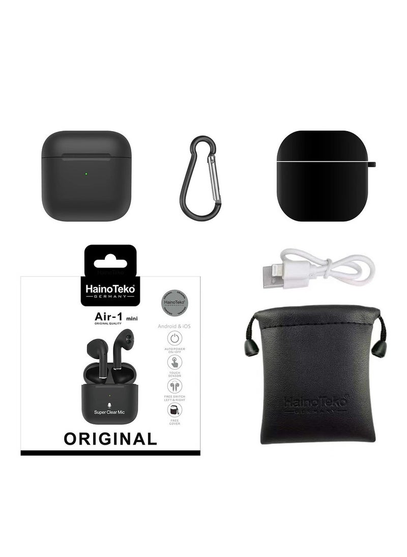 Haino Teko Haino Teko Germany Air 1 Mini Bluetooth Wireless Earphone Headset and Super Clear Mic For Android and iOS  - Image 2
