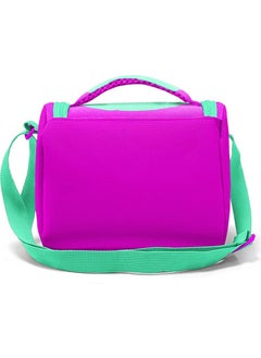 CORAL HIGH Kids Water Green Pink Cat Patterned Thermo Lunch Box 11707  - Image 4