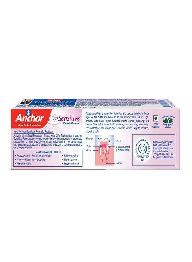 Anchor Sensitive Tooth Paste 100 gms with Toothbrush - Image 4