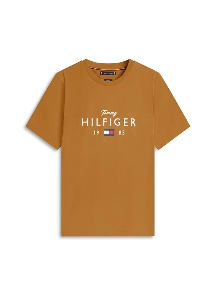 TOMMY HILFIGER  Logo Crew Neck T-Shirt for Men | Best Price UAE