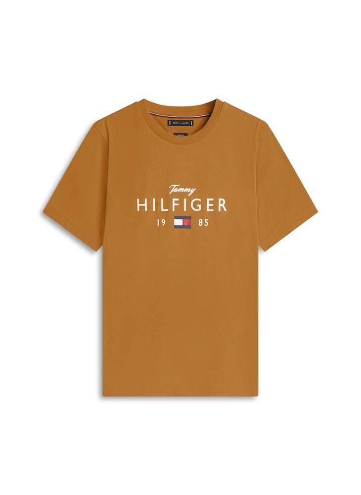 TOMMY HILFIGER Logo Crew Neck T-Shirt - Image 5