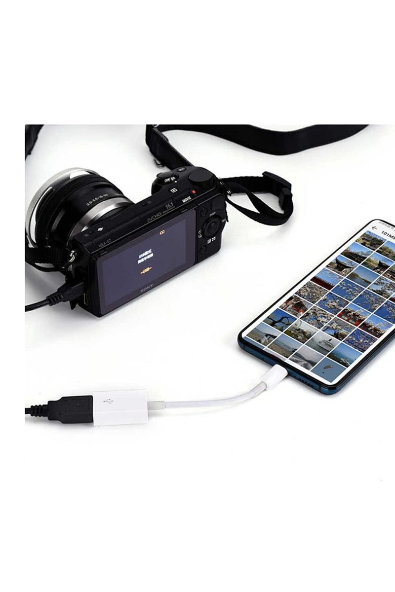 Go-Des IP To USB 13CM Two-way Import and Export OTG Adapter For Phone/Pad to USB Flash Disk (GD-UC029 /White) - Image 5