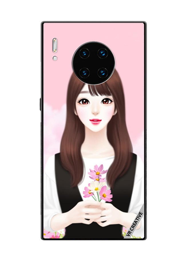 VR CREATIVE Protective Case Cover For Huawei Mate 30 Pro Cute Anime Girl Design Multicolour - Image 1