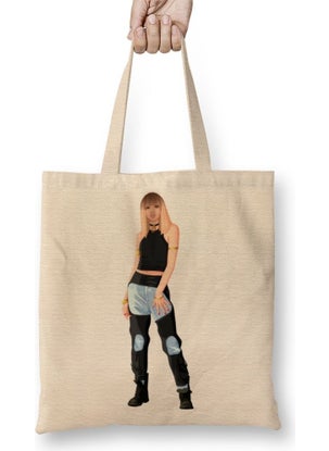 Print Shop Lisa Blackpink Tote Bag Long Handle