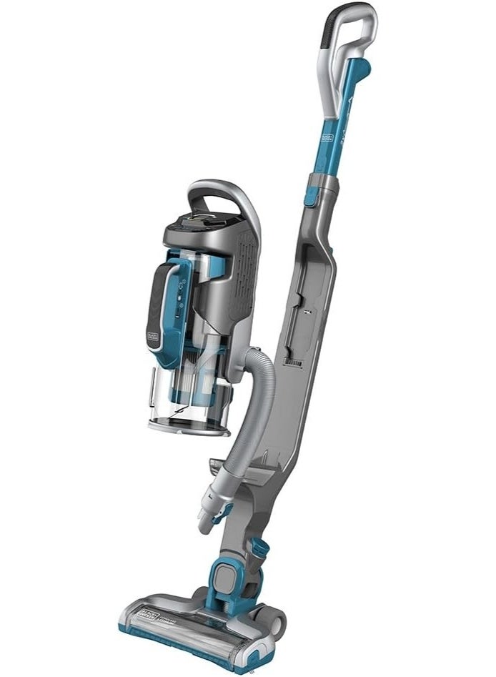 BLACK+DECKER Black & Decker CUA525BH-GB 18V 2.5Ah Li-Ion Cordless 2-in-1 MultiPower Pro Vacuum Cleaner, Blue/Titanium - Image 3