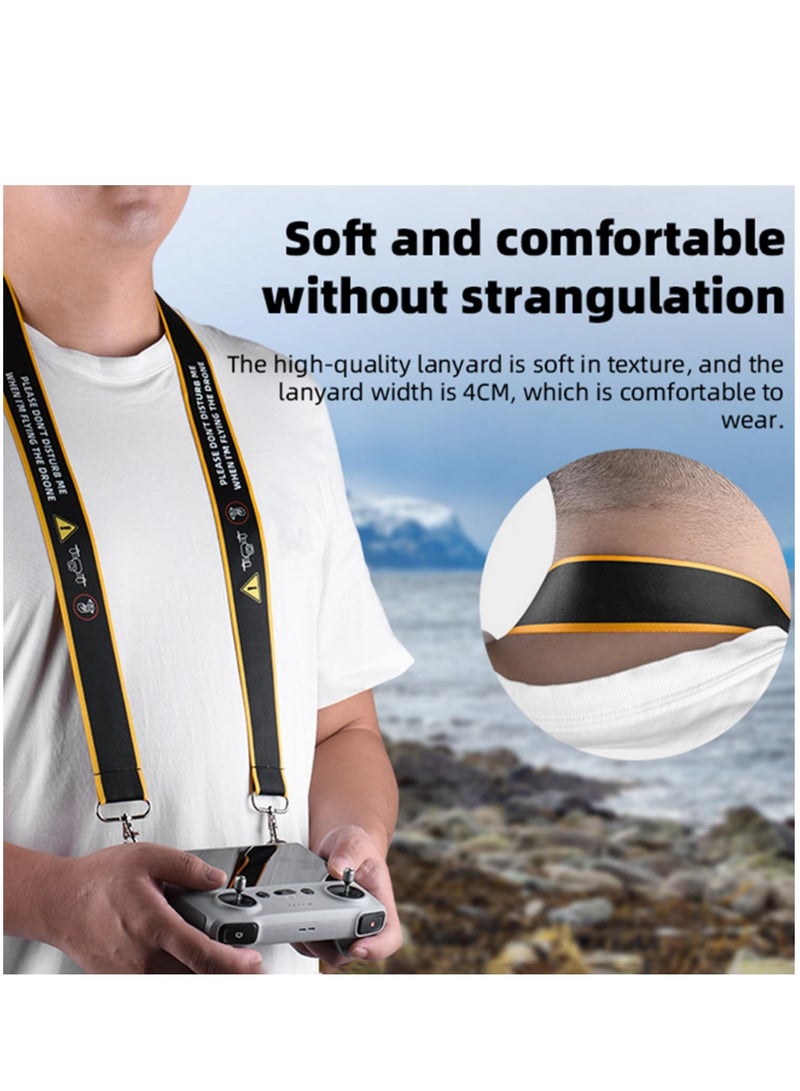 RC Remote Controller with Screen Soft Lanyard Neck Strap Safety Hanging Sling Belt Compatible with DJI MINI 3 PRO RC Accessories (58cm)  - Image 4