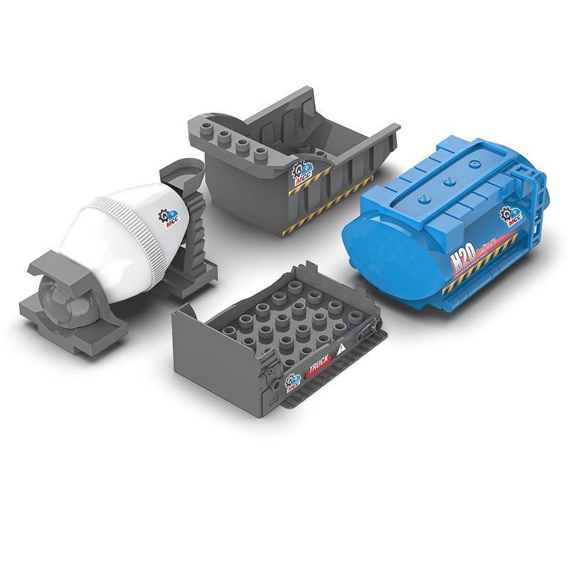 Mirana Build Your Own RC Construction Toy Set for Kids - Remote Control Truck - Multiple Assembly with Auto Drive Mode - AA Battery Operated - Gift for Boys & Girls 4+ Years (Expansion Set 1) - Image 4