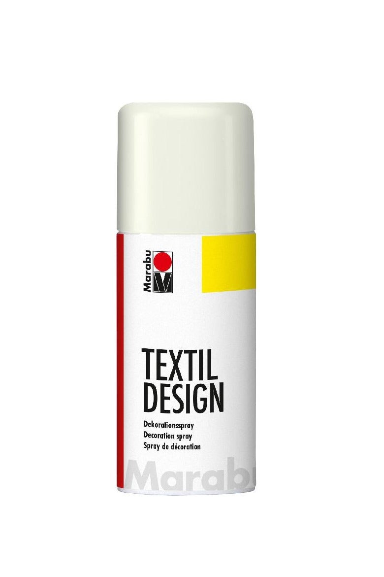Marabu TEXTIL Design Fabric Color Spray Textile Paint White150.00 ml