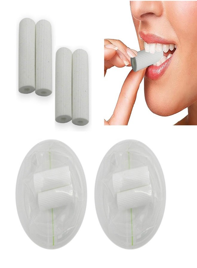 Dentosmile Chewies Seater in White Colour with Carry Case for Aligner Chompers Trays (Unscented) - Image 1