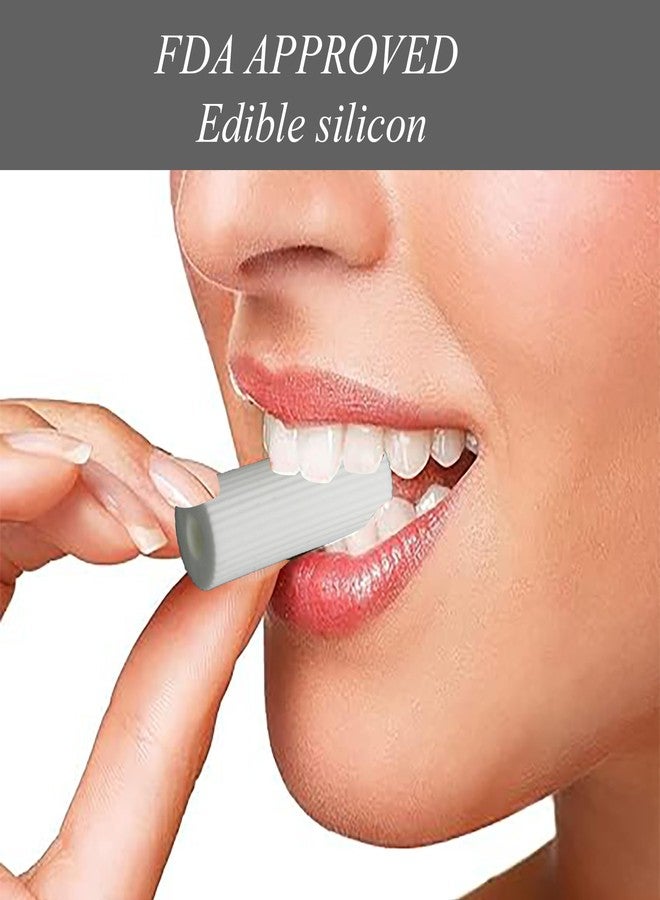 Dentosmile Chewies Seater in White Colour with Carry Case for Aligner Chompers Trays (Unscented) - Image 5