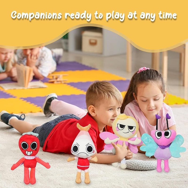 BLUE BARE Dandy's World Adorable Cute Plush Toys Collection, Soft and Cuddly Stuffed Animals for Kids Ages 3+ Collectible Plushies Gifts for Kids & Fans Birthday Festival and Special Occasions (Glisten) - Image 4