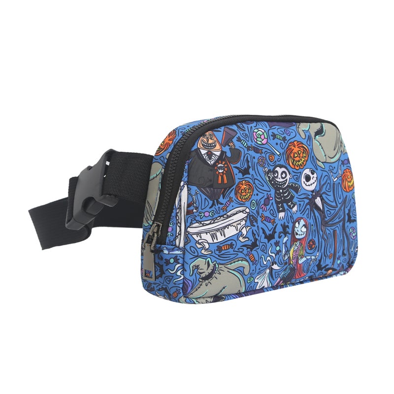 Versatile Storage Bag, Outdoor Sports Phone Bag, Unisex Crossbody Casual Trendy Bag, Fashionable Printed Waist Bag, Portable - Image 3
