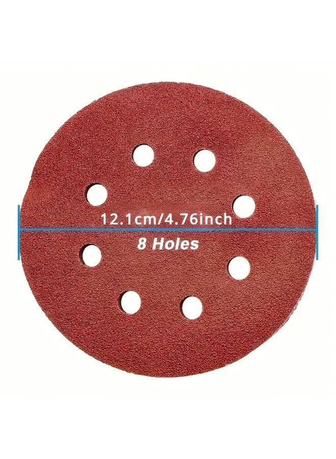 10pcs 80 to 3000 Grit Sanding Discs with 8 Hole Hook Loop Design for Polishing - Image 3