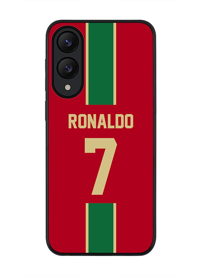 Stylizedd For Samsung Galaxy S25 Edge Case,Slim fit Camera Protection, Shockproof Thin Phone cover  - Football - Portugal,  Ronaldo