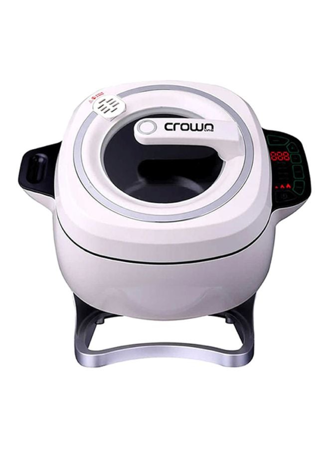 Crownline Automatic Stir Fryer 6 L 2000 W SF-203 White/Black - Image 1