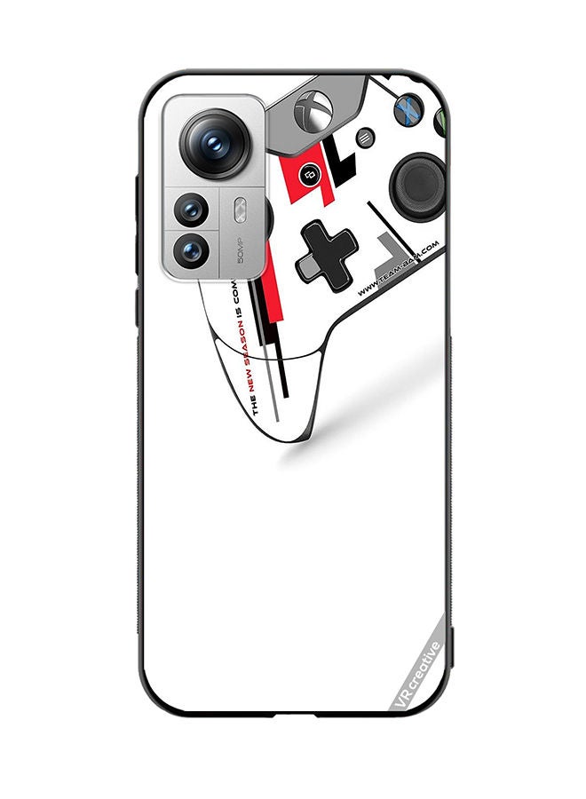 VR CREATIVE Protective Case Cover For Xiaomi 12 Pro Retro Gaming Controller Design Multicolour - Image 1