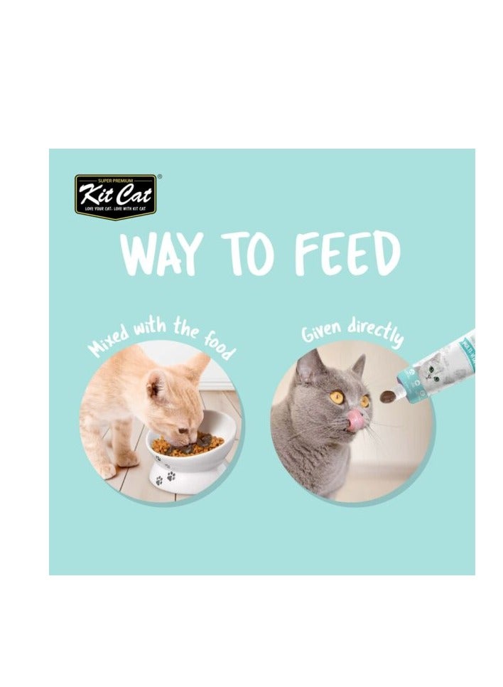 كيت كات مكمل غذائي يومي جل للقطط والقطط الصغيرة – كرات الشعر (120 جرام) - Image 3